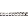 6 Carat Diamond Mens Tennis Bracelet In 14 Karat White Gold, 8 1/2 Inches Image-2