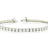 7 1/2 Carat Diamond Mens Tennis Bracelet In 14 Karat White Gold, 7 1/2 Inches Image-2