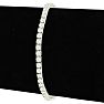 7 1/2 Carat Diamond Mens Tennis Bracelet In 14 Karat White Gold, 7 1/2 Inches Image-4