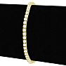 8 1/2 Carat Diamond Mens Tennis Bracelet In 14 Karat Yellow Gold, 8 1/2 Inches Image-4