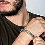 Men's Diamond ID Bracelet In Stainless Steel. Very High Quality.  36 Shiny Diamonds. Image-7