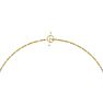 14 Karat Yellow Gold 4.33 Carat Diamond Necklace Image-5