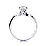 1 1/2 Carat Diamond Solitaire Engagement Ring In 14K White Gold Image-2