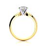 1 1/2 Carat Diamond Solitaire Engagement Ring In 14K Yellow Gold Image-2