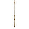 14 Karat Yellow Gold 1 Carat Diamonds By The Yard Necklace, 16-18 Inches Image-5