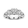 2 Carat Vintage Diamond Engagement Ring In 14 Karat White Gold Image-1