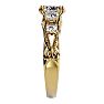 2 Carat Vintage Diamond Engagement Ring In 14 Karat Yellow Gold Image-4