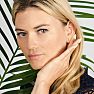 2 Carat Moissanite Stud Earrings Set In 14 Karat White Gold, Screwbacks. Extra White G-H Color. Very Fiery Amazing VS1-VS2 Clarity! Image-3
