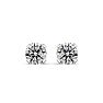Bigger Than 1/2 Carat Colorless Diamond Stud Earrings At The Same Price In 14 Karat White Gold. Incredible BLOWOUT SALE!  THESE ARE GREAT! Image-2