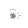 Bigger Than 1/2 Carat Colorless Diamond Stud Earrings At The Same Price In 14 Karat Yellow Gold. Incredible BLOWOUT SALE!  THESE ARE GREAT! Image-3