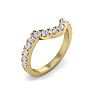 1/2 Carat Matching Diamond Band In 14K Yellow Gold Image-3