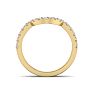 1/2 Carat Matching Diamond Band In 14K Yellow Gold Image-4