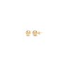 24K Yellow Gold Vermeil Polish Finished 2mm Ball Stud Earrings With Friction Backs   Image-1