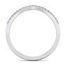 1/4 Carat Diamond Matching Wedding Band Ring in 14 Karat White Gold For JWL45433 Image-3