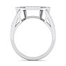 1/4ct Diamond Matching wedding band in 14 Karat White Gold for JWL 242472 Image-4