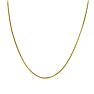 14 Karat Yellow Gold Over Sterling Silver 4.9mm Popcorn Chain Necklace, 18 Inches Image-1