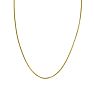 14 Karat Yellow Gold Over Sterling Silver 3.5mm Popcorn Chain Necklace, 18 Inches Image-1