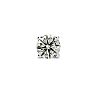 1/3 Carat Single Diamond Stud Earring in Platinum Image-2