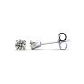 15 Point Diamond Stud Earrings White Gold!  Amazing Deal, Fiery Diamonds Image-1