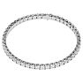 7 Carat Moissanite Tennis Bracelet In 14 Karat White Gold, 7 Inches Image-5