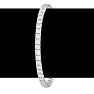 7 Carat Moissanite Tennis Bracelet In 14 Karat White Gold, 7 Inches Image-8