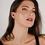 5 Carat Created Tanzanite Drop Earrings In Sterling Silver
 Image-5