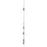 14 Karat White Gold 2 Carat Diamonds By The Yard Necklace, 16-18 Inches Image-4