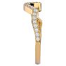 1/4 Carat Diamond Band In 14 Karat Yellow Gold Image-4