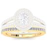 1/4 Carat Diamond Wedding Band In 14 Karat Yellow Gold Image-1