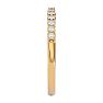 1/4 Carat Diamond Wedding Band In 14 Karat Yellow Gold Image-4