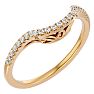 1/4 Carat Diamond Wedding Band In 14 Karat Yellow Gold Image-2