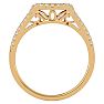 1/4 Carat Diamond Wedding Band In 14 Karat Yellow Gold Image-3