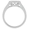 1/4 Carat Diamond Wedding Band In 14 Karat White Gold Image-3