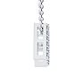 Letter N Diamond Initial Necklace In 1.4 Karat Gold™ With 18 Diamonds, 18 Inches (J-K, I2-I3) Image-3