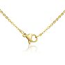 Brenda Nameplate Necklace In Gold  Image-3
