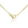 Brittany Nameplate Necklace In Gold  Image-3