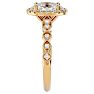 1 3/4 Carat Oval Shape Diamond Engagement Ring In 14 Karat Yellow Gold Image-4