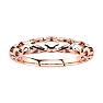 Matching Vintage Engagement Wedding Band In 14 Karat Rose Gold Image-1