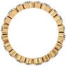 2 1/2 Carat Diamond Eternity Ring In 14 Karat Yellow Gold, Ring Size 8 Image-3