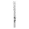 Sideways Cross Necklace In Sterling Silver, 16-18 Inches Image-2