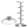 2/3 Carat Diamond Engagement Ring in 14K White Gold Image-4