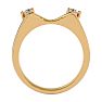 1/5 Carat Diamond Ring Enhancer For 1 1/2 Carat Solitaire In 14 Karat Yellow Gold Image-3