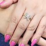 1/4ct Diamond Butterfly Ring in 10k Yellow Gold Image-4