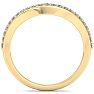 1/4 Carat Diamond Band Ring In 14 Karat Yellow Gold Image-4