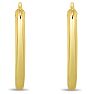 20MM Endless Hoop Earrings In 14 Karat Yellow Gold Over Sterling Silver Image-4