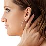 40MM Classic Hoop Earrings In Sterling Silver Image-6