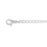 Sterling Silver Adjustable Chain Extender, 2" Image-2