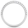 1/3 Carat Diamond Band In 14 Karat White Gold Image-3