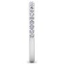 1/3 Carat Diamond Band In 14 Karat White Gold Image-4