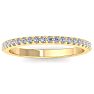 1/3 Carat Diamond Band In 14 Karat Yellow Gold Image-1